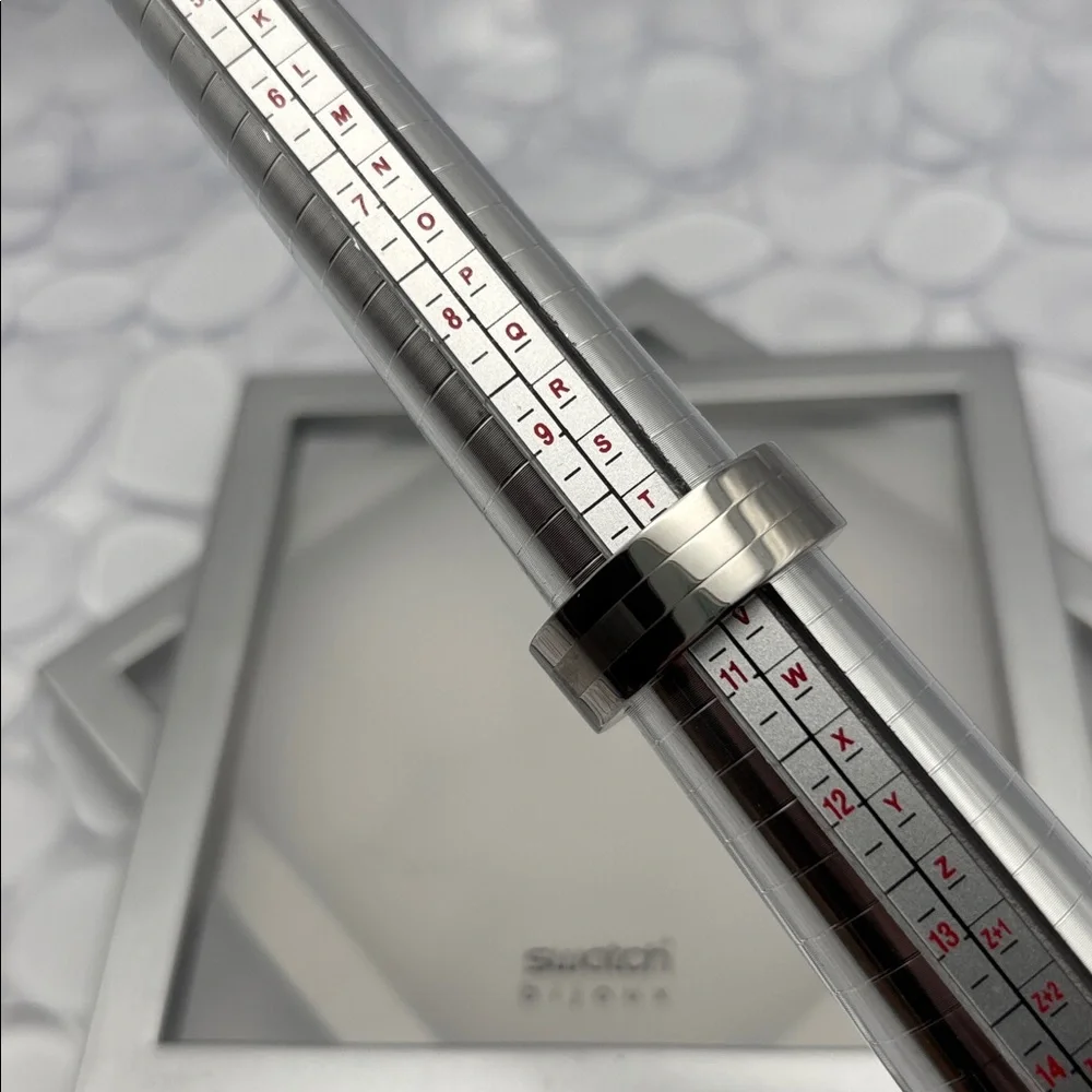 Swatch Bijoux Iron Railing Stainless Steel ring - size 11